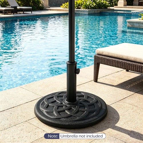 Round weighted umbrella - round,