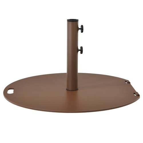 Round weighted patio - weighted, umbrella