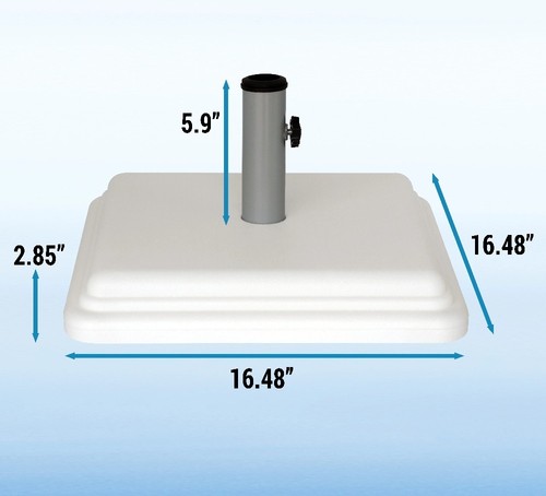 Weight umbrella base - lb,
