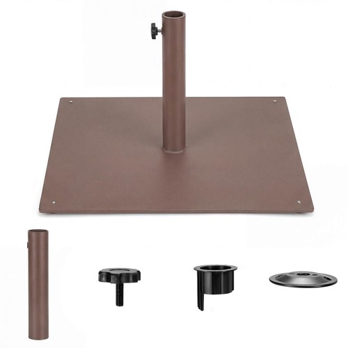 Square patio umbrella base - square,