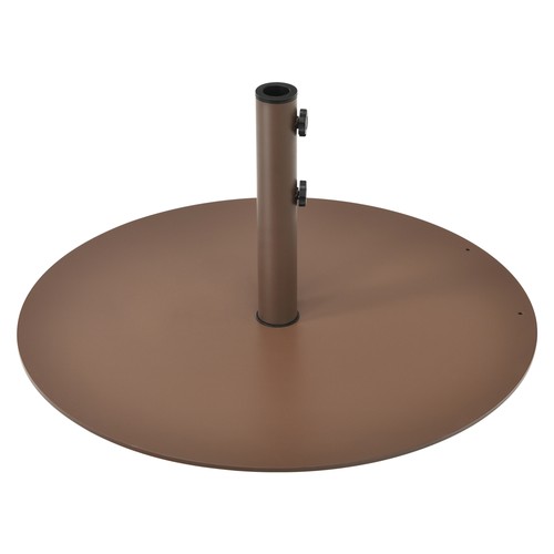 Round weighted patio umbrella - round,